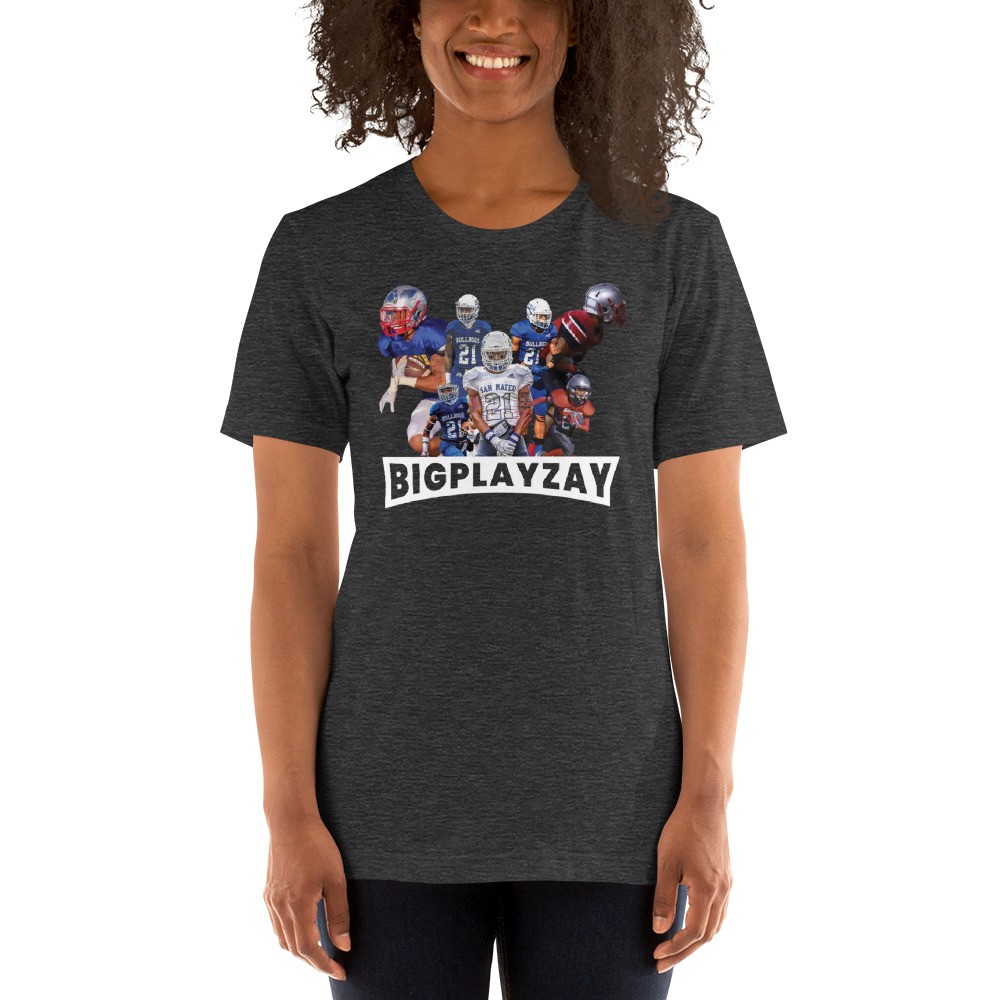 Big Play Zay by Isaiah "Zay" Downes, T-Shirt