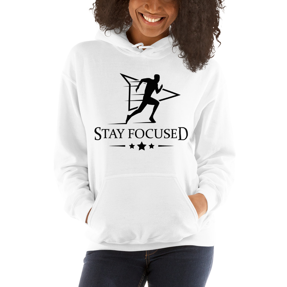 Stay Focused by Isaac Allanarem Hoodie