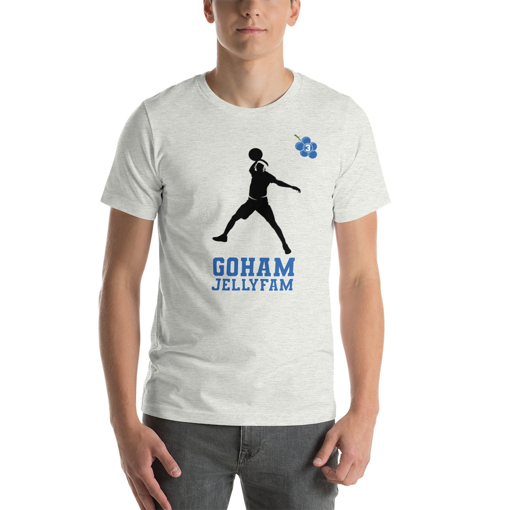 GoHamJellyFam Black/Blue Logo, Tee