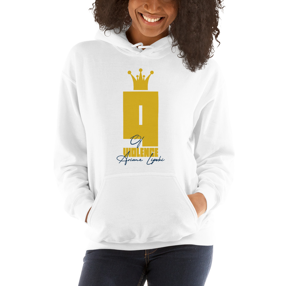 Q of Violence by Ariane Lipski Hoodie