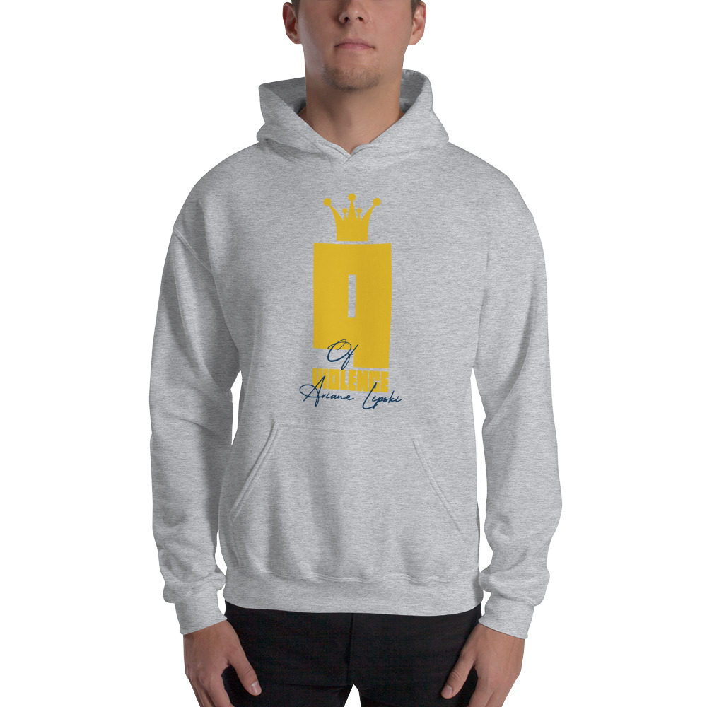 Q of Violence by Ariane Lipski Hoodie