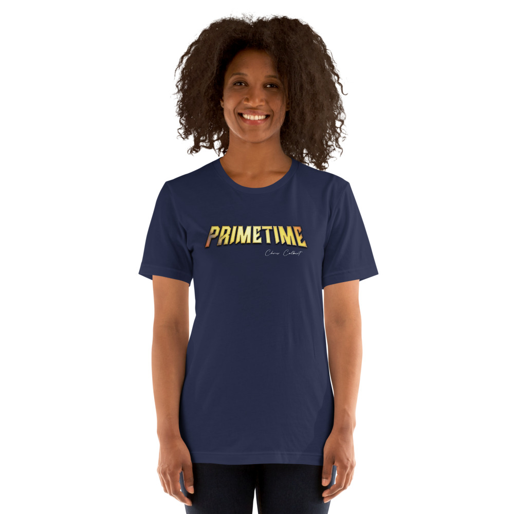 Primetime Premiere, a Chris Colbert Signature Edition, Women’s T-Shirt on MILLIONS Primetime Premiere, a Chris Colbert Signature Edition, Women’s T-Shirt