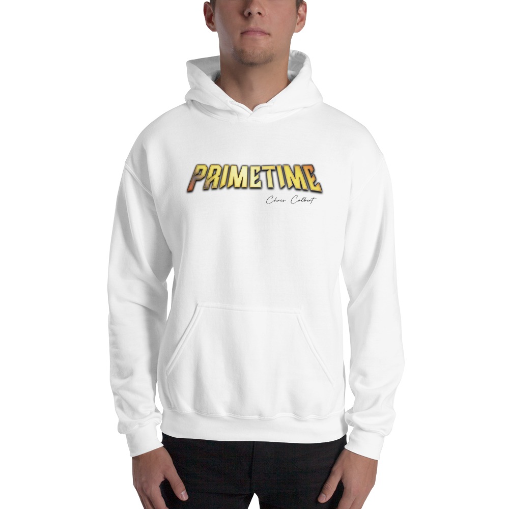 Primetime Premiere, a Chris Colbert Signature Edition, Men's Hoodie on MILLIONS Primetime Premiere, a Chris Colbert Signature Edition, Men's Hoodie