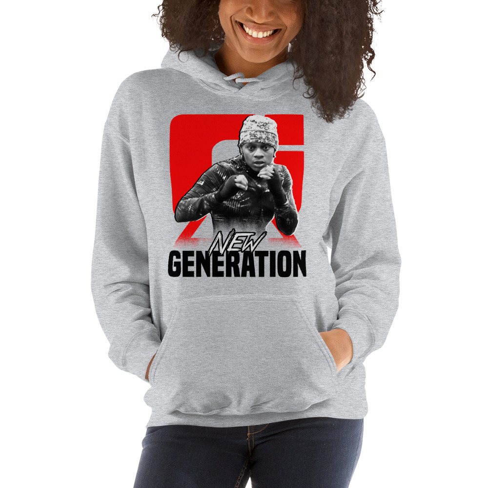 New Generation by O'Shae Jones Hoodie, Dark Logo