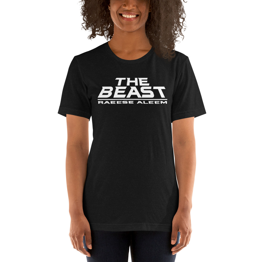 Raeese Aleem T-Shirt, White Logo