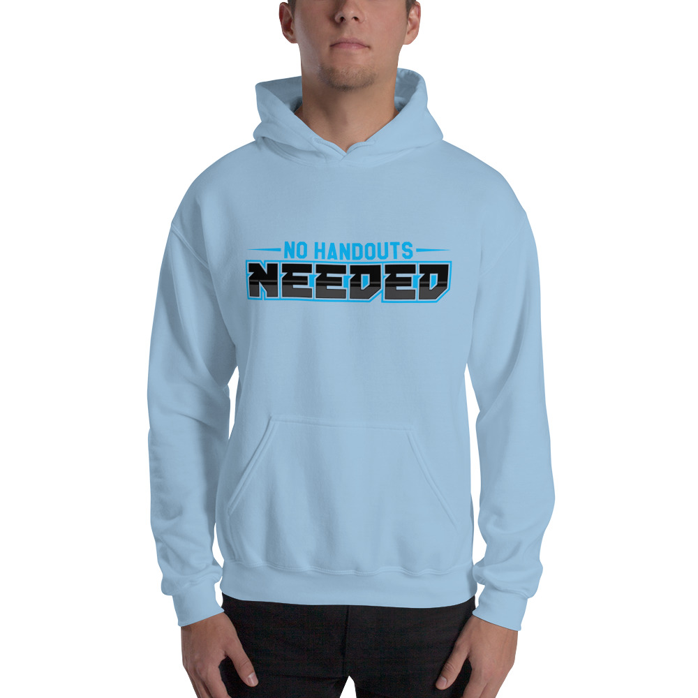 "No Handouts Needed" by Billy Balogun Hoodie