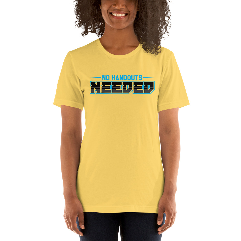 No Handouts Needed