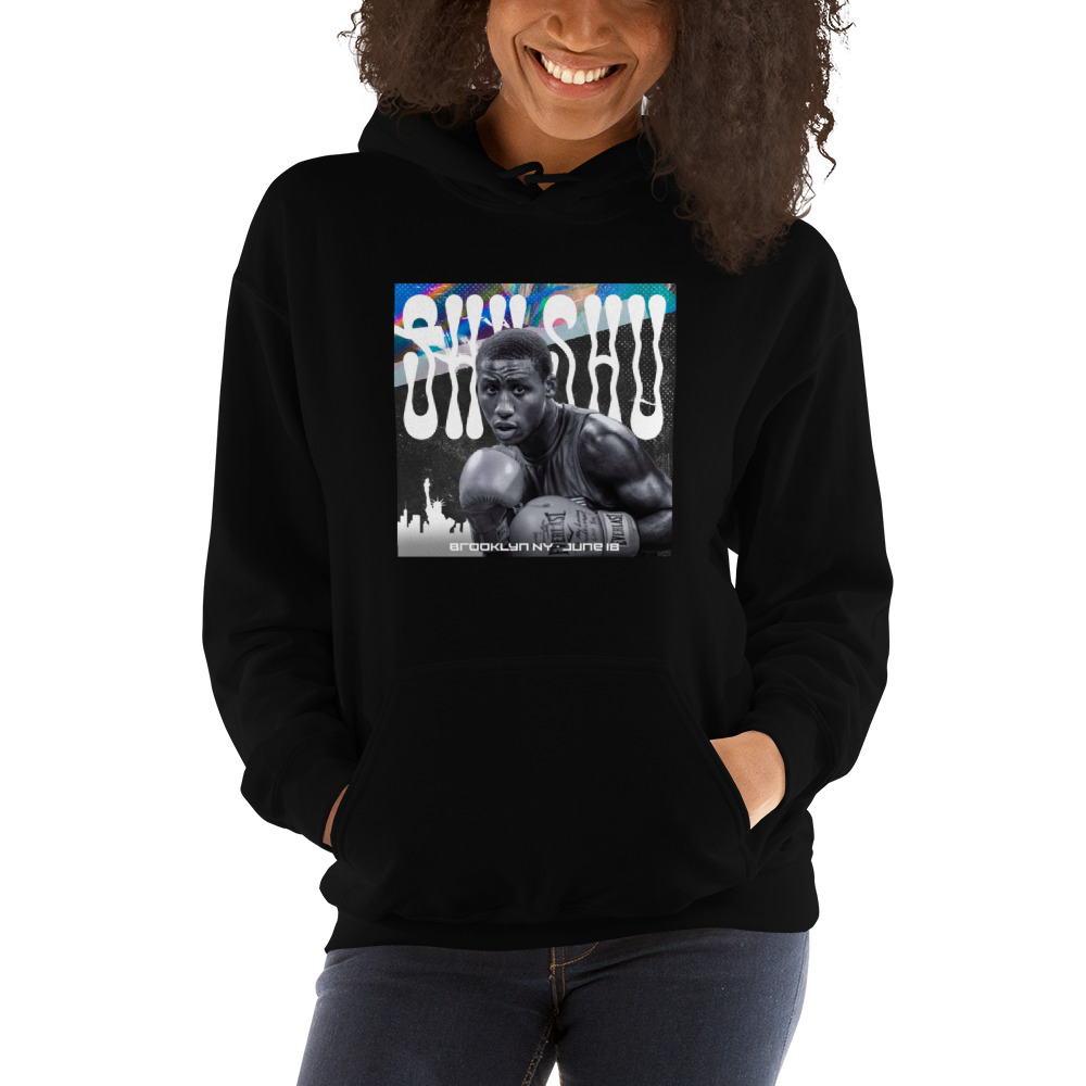 Bruce "ShuShu" Carrington in Brooklyn NY Women's Hoodie