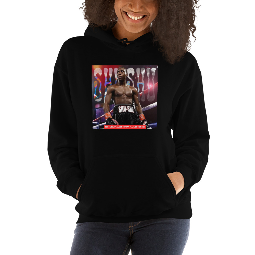 Bruce "ShuShu" Carrington NY 6.18.22 Women's Hoodie, Colored Logo
