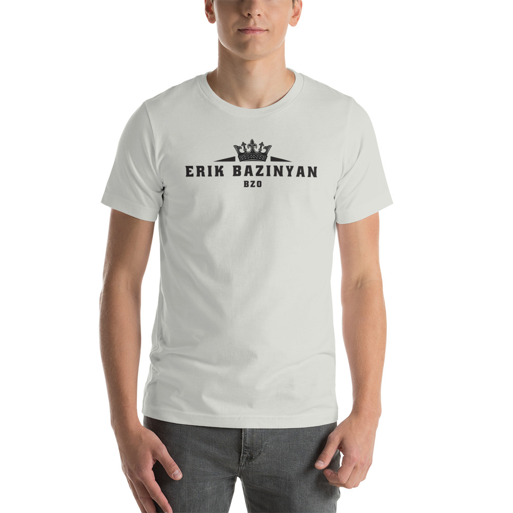 The Crown by Erik Bazinyan T-Shirt, Black Logo