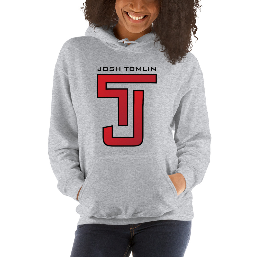 Josh Tomlin "JT" Hoodie Black Logo on MILLIONS Josh Tomlin "JT" Hoodie Black Logo
