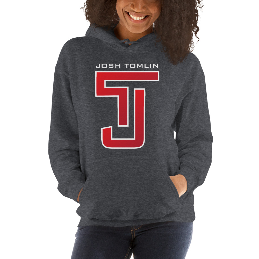 Josh Tomlin "JT" Hoodie White Logo on MILLIONS Josh Tomlin "JT" Hoodie White Logo