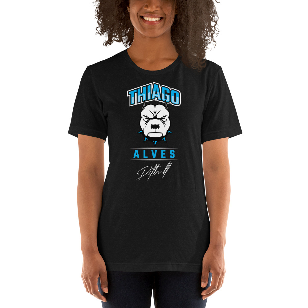 "Pitbull" by Thiago Alves, T-Shirt