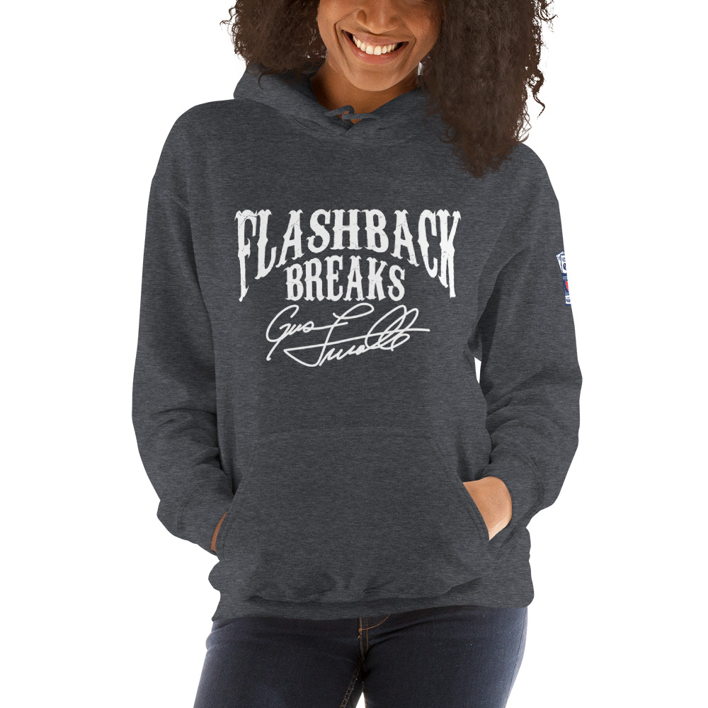 FlashBack Breaks Signed by Gus Frerotte Hoodie