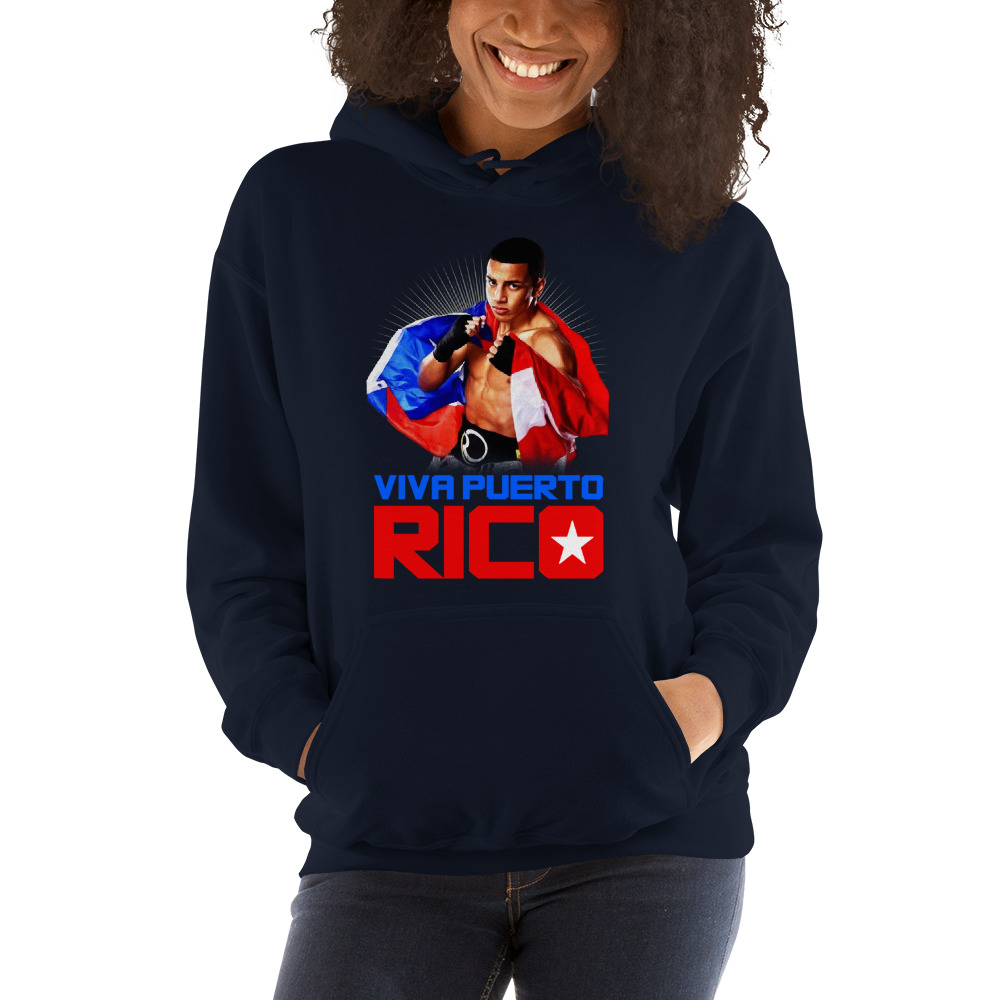 Viva Puerto Rico by Omar Rosario Hoodie