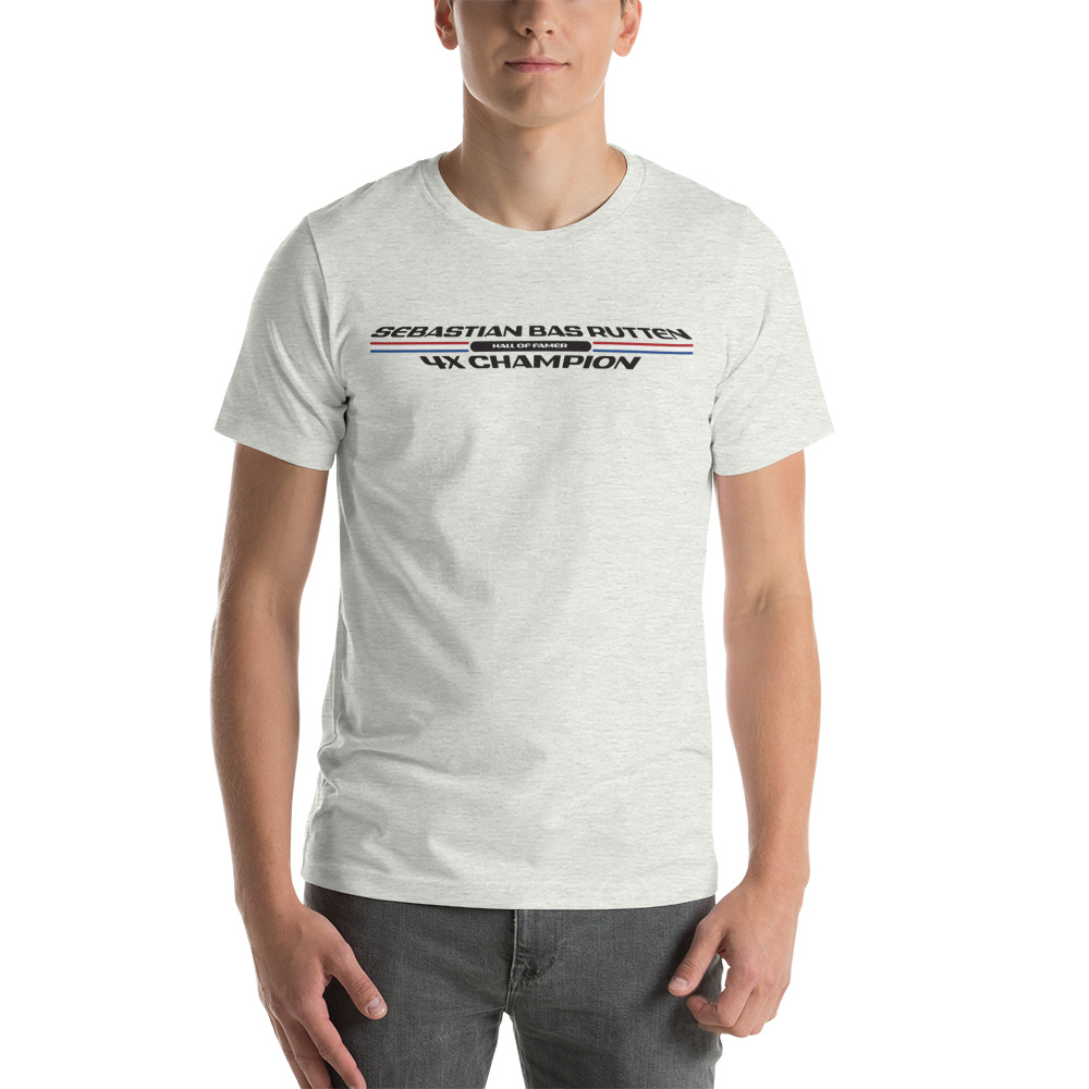 Sebastian Rutten 4X Champion T-Shirt, Black Logo