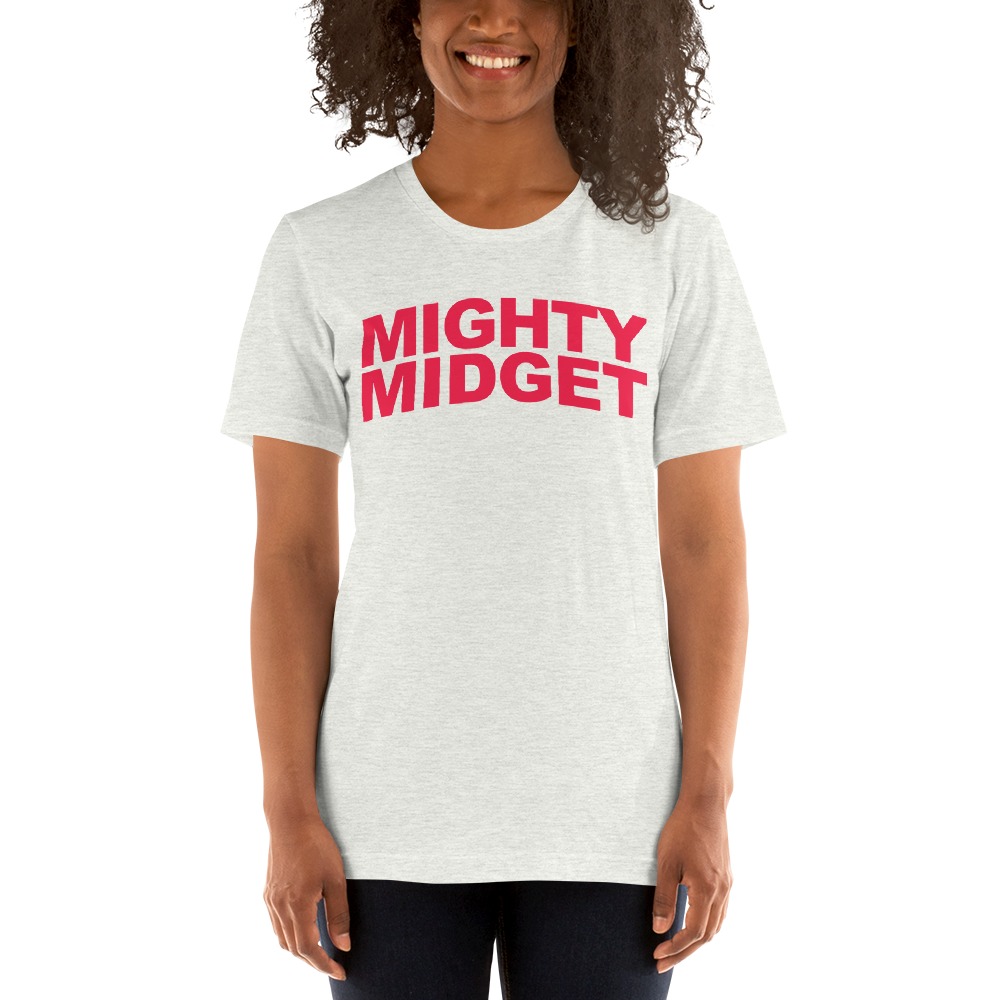 Mighty Midget by Tramaine Williams T-shirt, Red Logo
