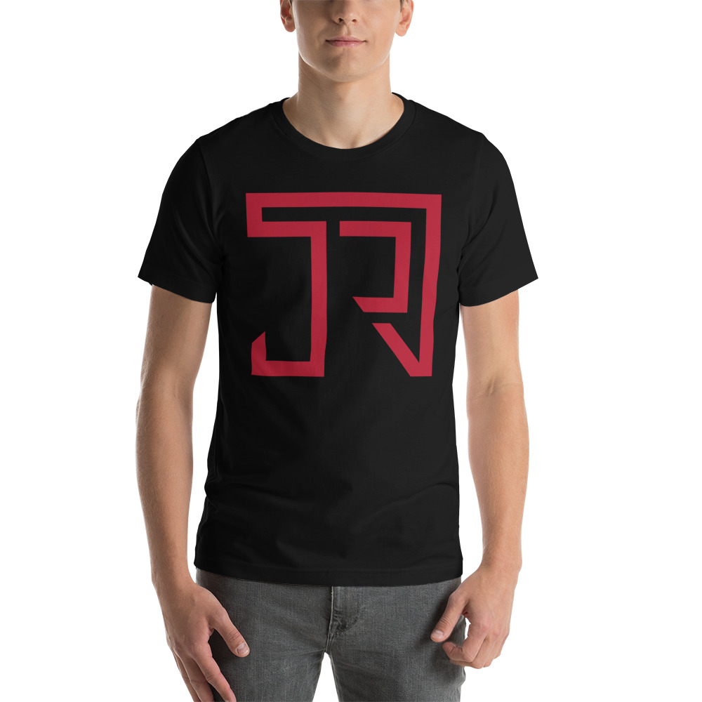"JR" by Jonathan Rivera Jr - Men's Shirt, Large Logo