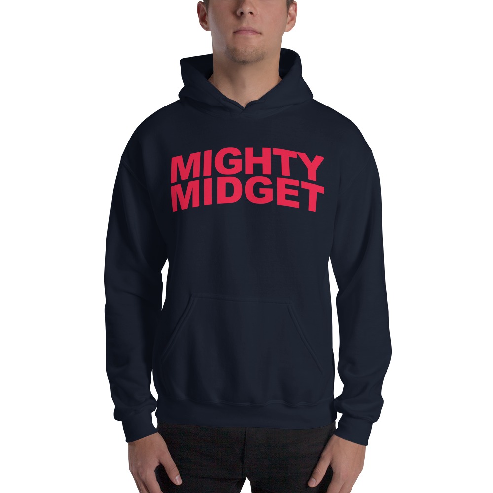 Mighty Midget by Tramaine Williams Hoodie, Red Logo