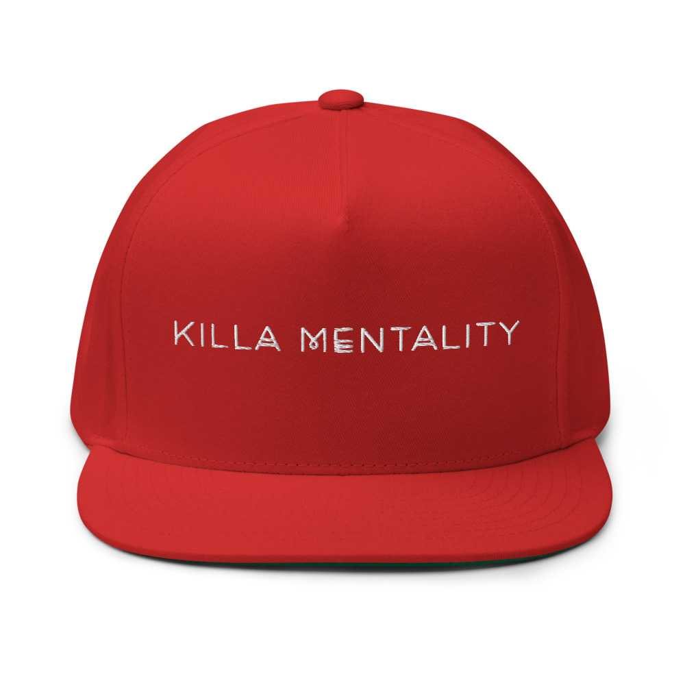 Killa Mentality Hat, White Logo
