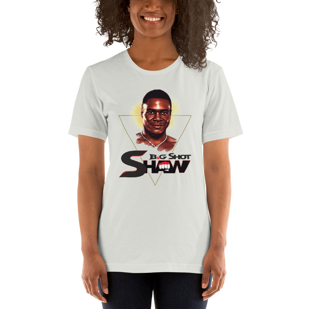 Stephan "Big Shot" Shaw T-Shirt, Black Logo on MILLIONS Stephan "Big Shot" Shaw T-Shirt, Black Logo