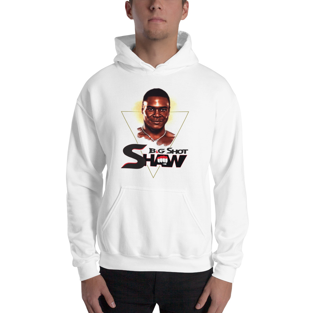 Stephan "Big Shot" Shaw Hoodie, Black Logo on MILLIONS Stephan "Big Shot" Shaw Hoodie, Black Logo