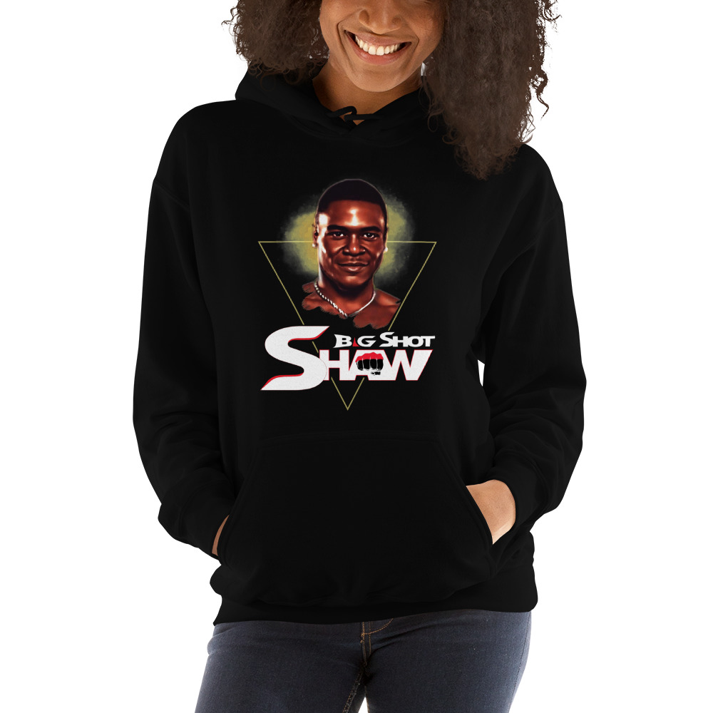 Stephan "Big Shot" Shaw Hoodie, White Logo on MILLIONS Stephan "Big Shot" Shaw Hoodie, White Logo