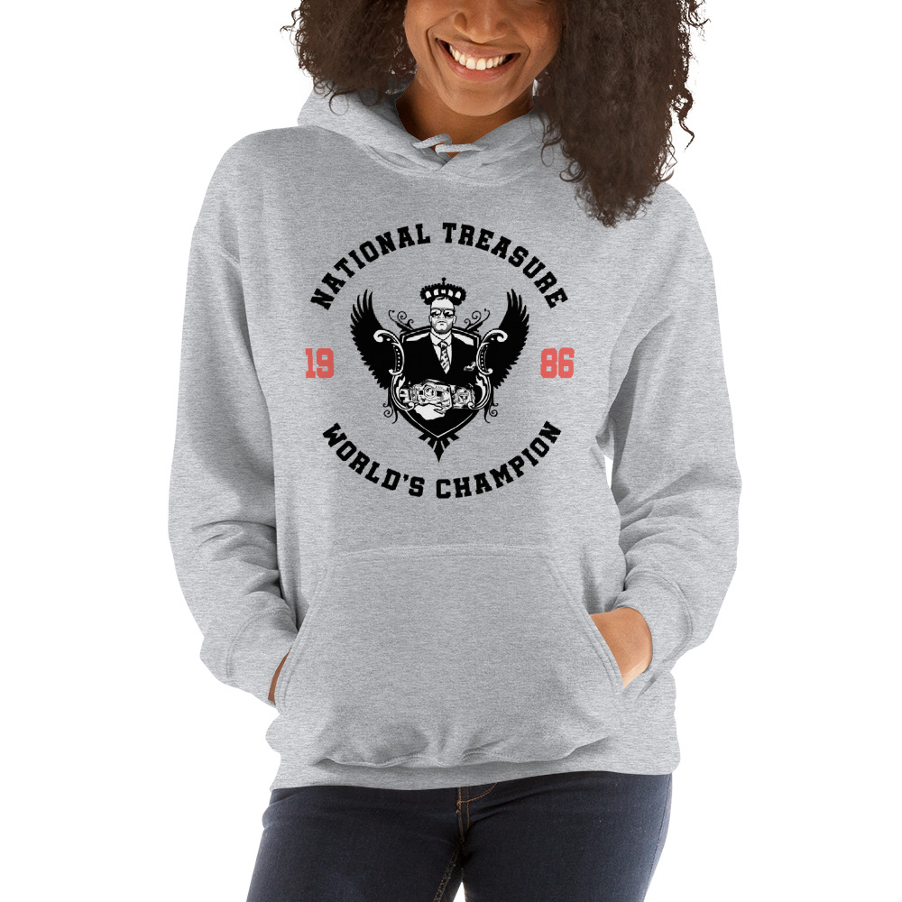 National Treasure WC by Nick Aldis Hoodie