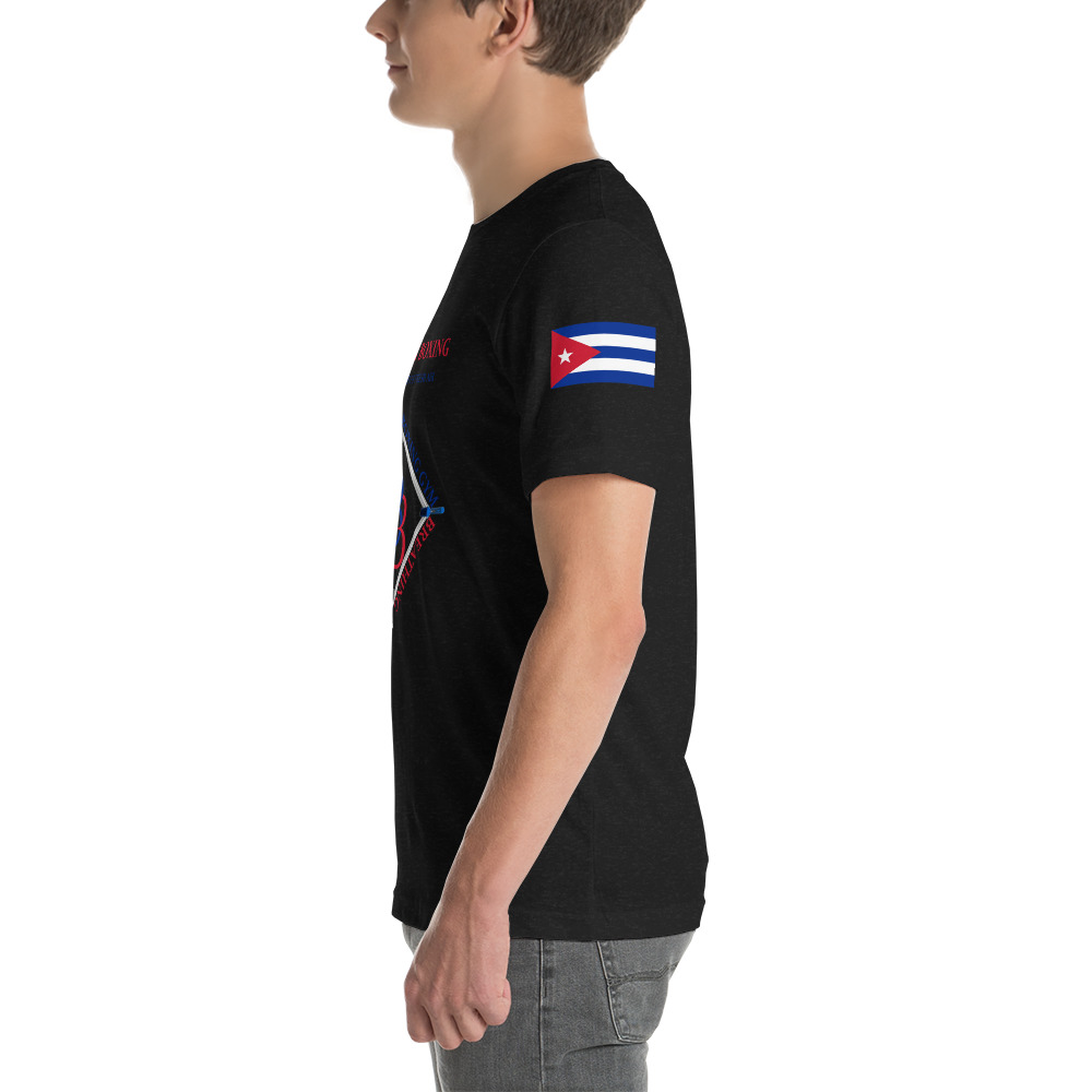 Breathing Boxing T-Shirt Red/Blue PR/Cuba