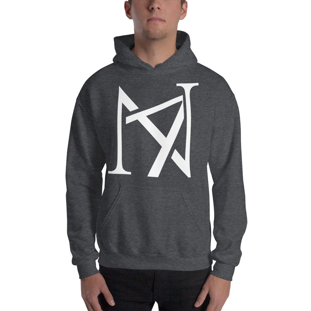 N.A by Nick Aldis Hoodie, White Logo