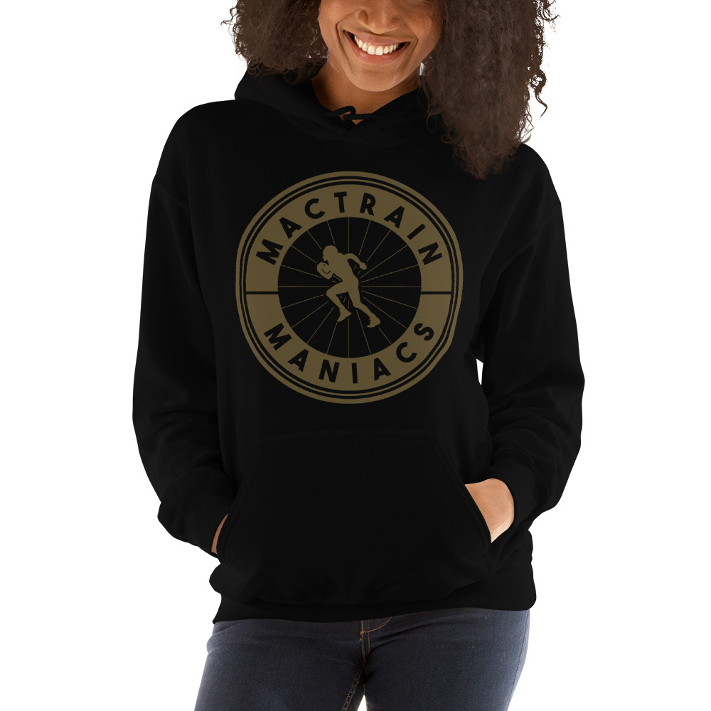 Mactrain iacs by Nevin McCaskill Hoodie