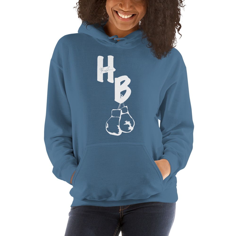 HB Signatures by Ryizeemmion Ford, Hoodie, White Logo