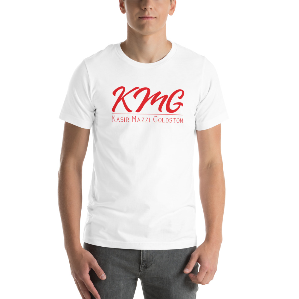 KMG by Kasir Goldston T-Shirt, Red Logo