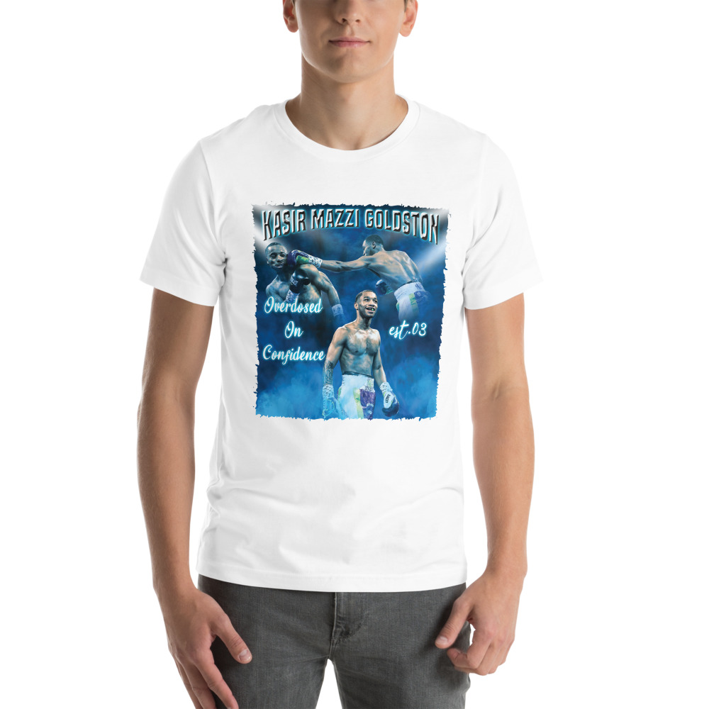 Overdosed on Confidence by Kasir Goldston T-Shirt