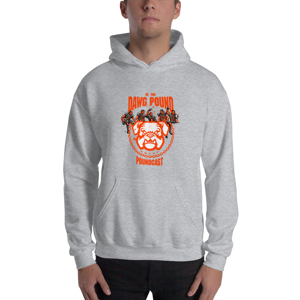 "In The Dawh Pound PoundCast" by NFLAV - Hoodie