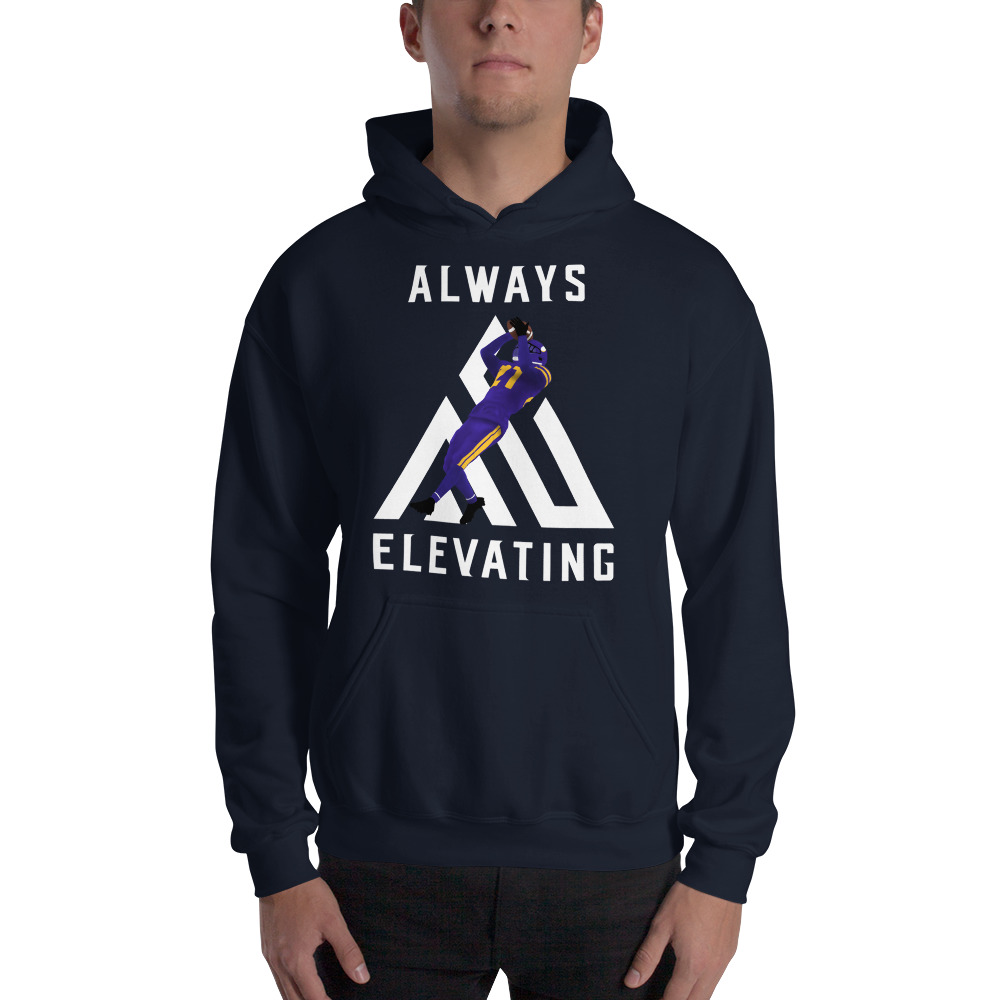 Always Elevating by Akayleb Evans Men's Hoodie on MILLIONS Always Elevating by Akayleb Evans Men's Hoodie