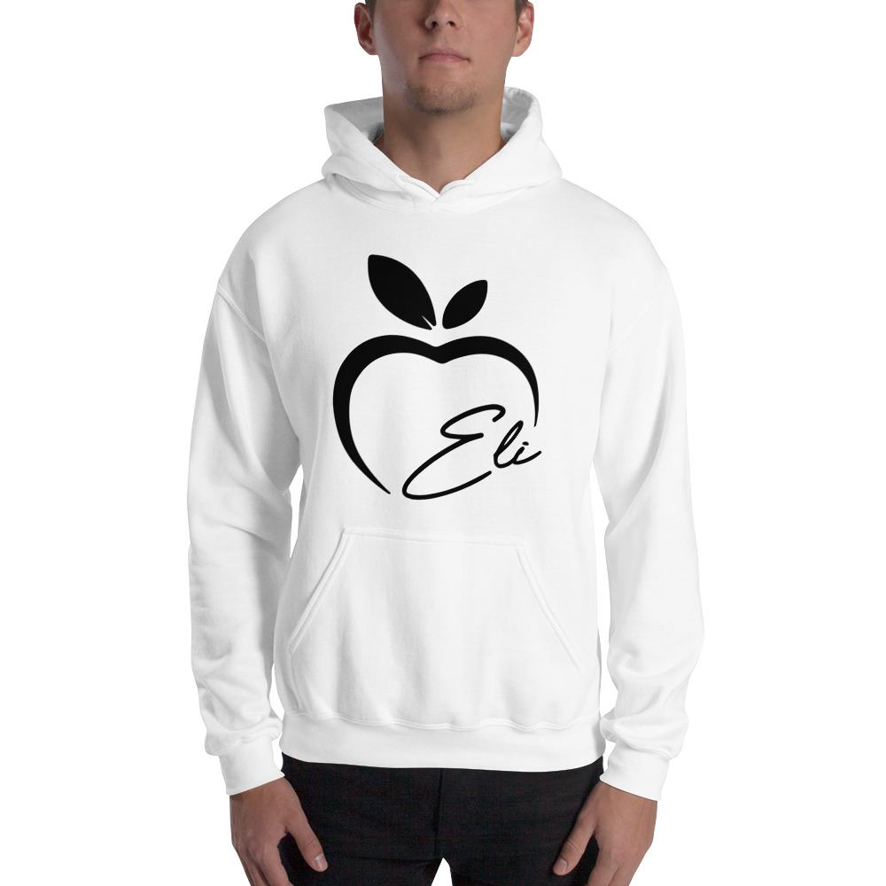 Eli Apple by MAWI, Hoodie, Black Logo on MILLIONS Eli Apple by MAWI, Hoodie, Black Logo