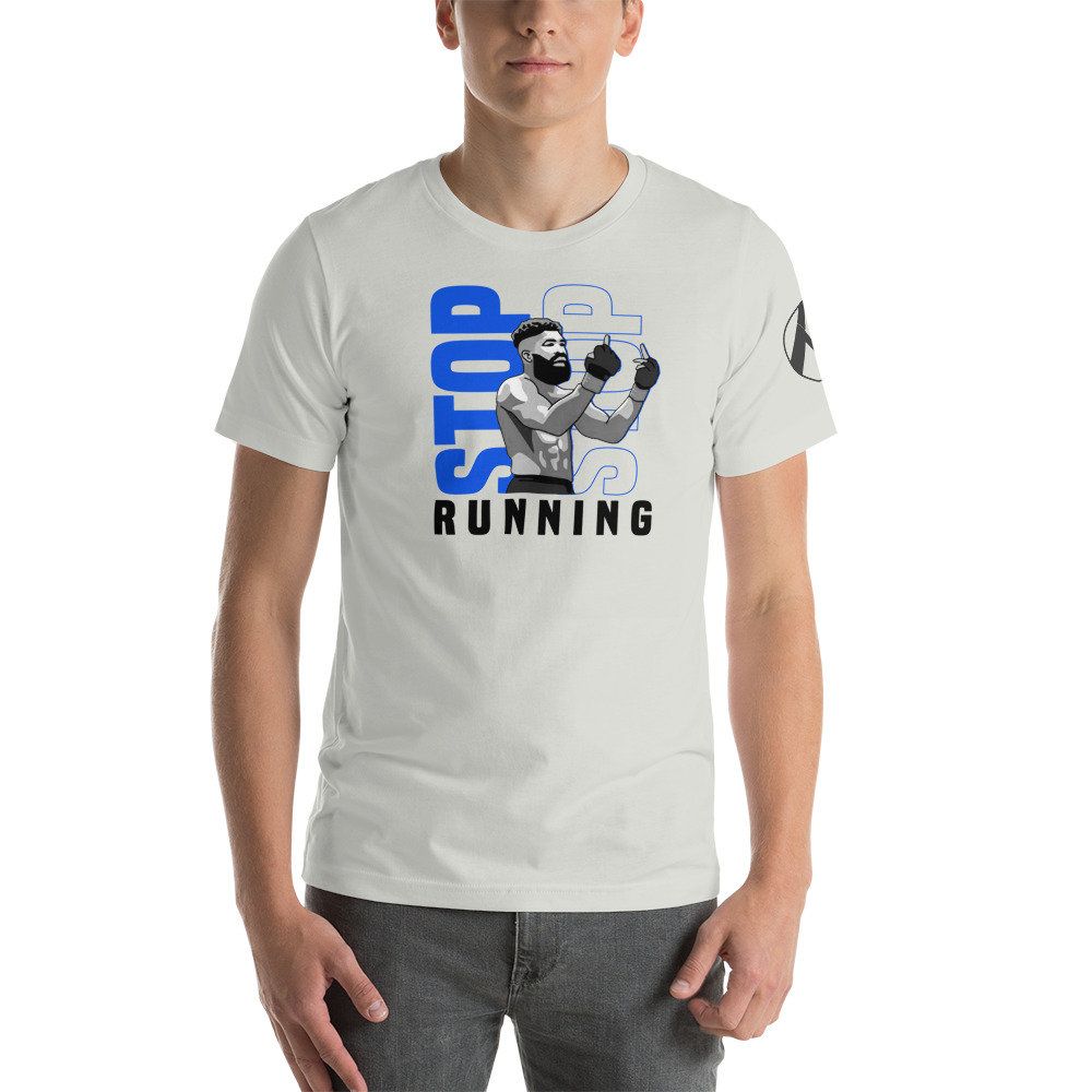 "Stop Running" by Chris Curtis, T-Shirt