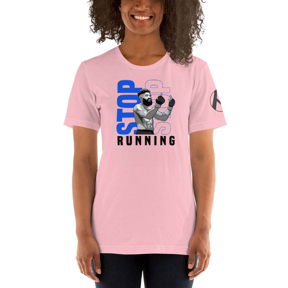 "Stop Running" by Chris Curtis, T-Shirt