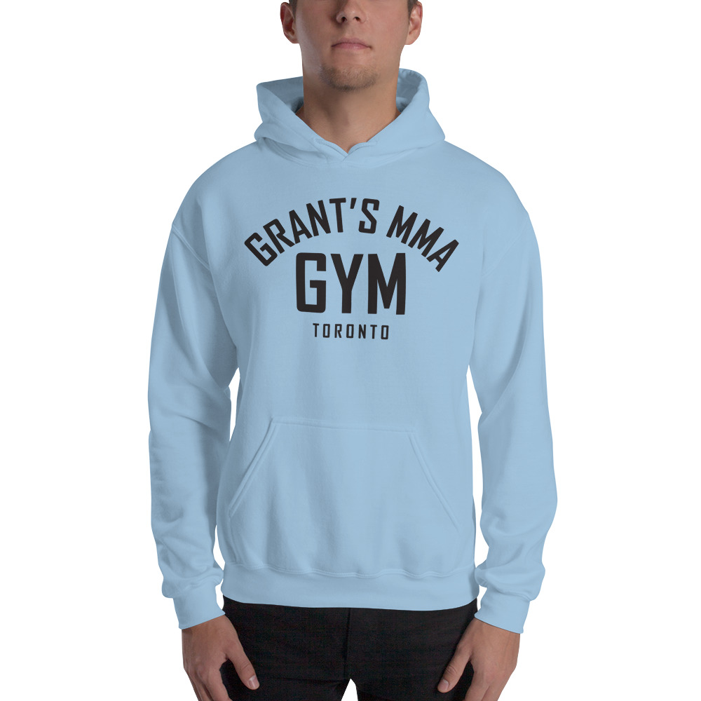 Grant's MMA & Boxing Gym Hoodie, Black Logo