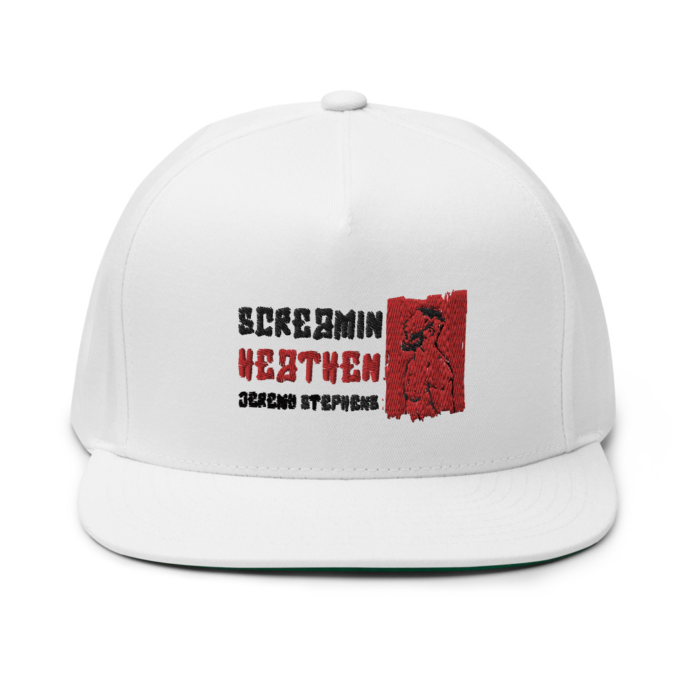 Screamin Heathen II by Jeremy Stephens Hat, Black Logo on MILLIONS Screamin Heathen II by Jeremy Stephens Hat, Black Logo