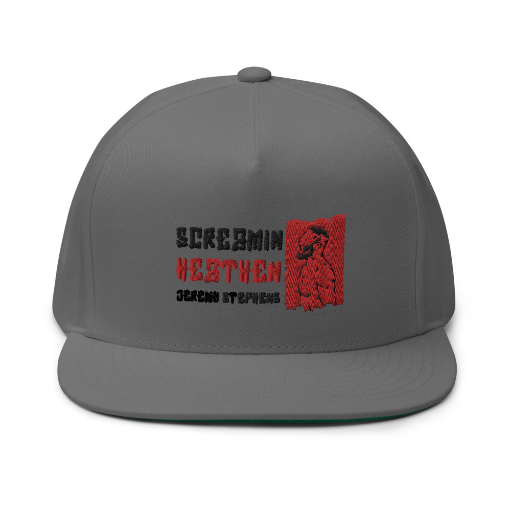Screamin Heathen II by Jeremy Stephens Hat, Black Logo on MILLIONS Screamin Heathen II by Jeremy Stephens Hat, Black Logo