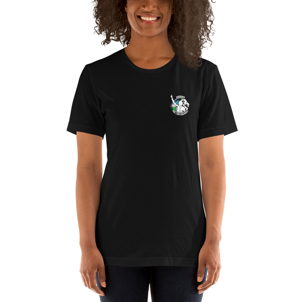"LIMITED EDITION" Zarrukh The Lion Adashev Women's T-Shirt, Mini Logo 