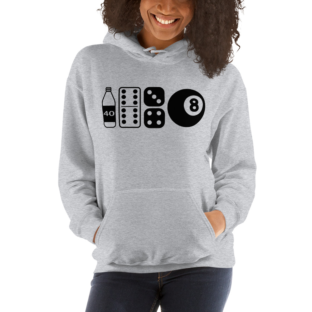 Kevin Young Hoodie, Black Logo on MILLIONS Kevin Young Hoodie, Black Logo