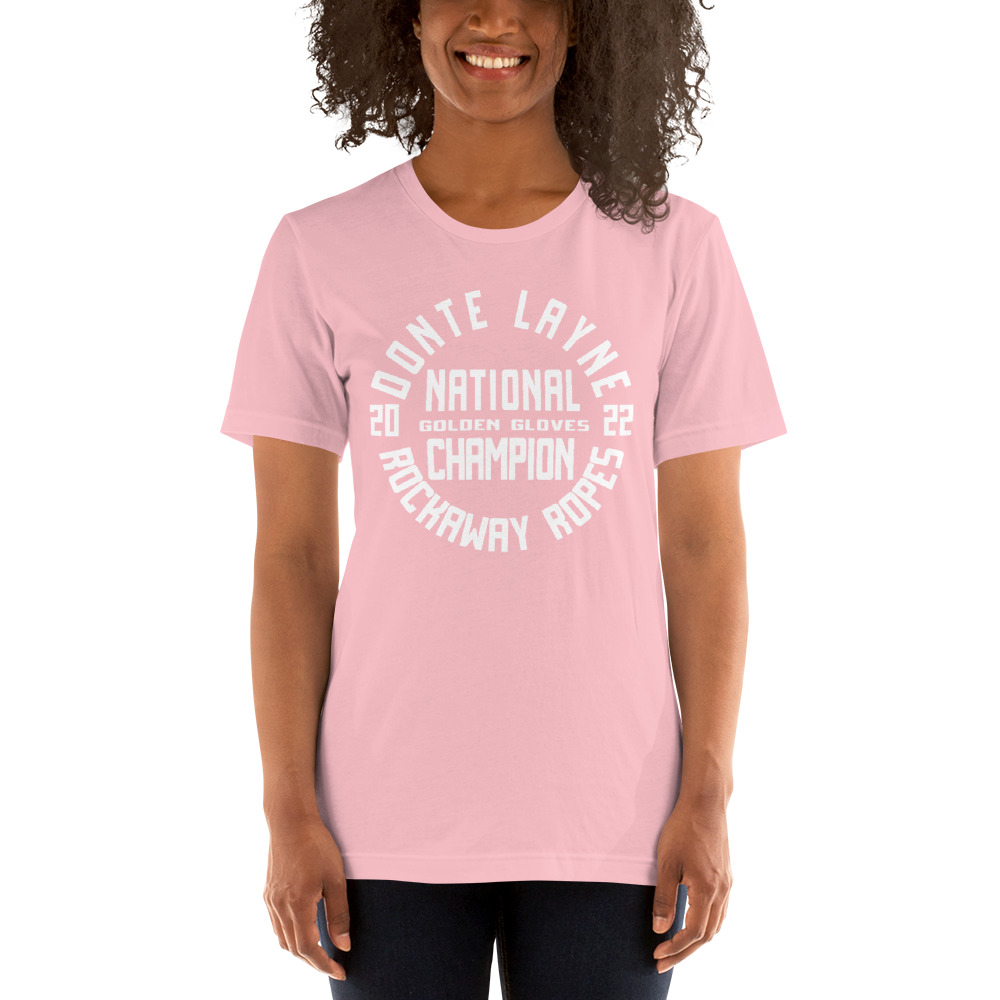 Donte Layne Rockway Ropes 2022 T-Shirt, White Logo