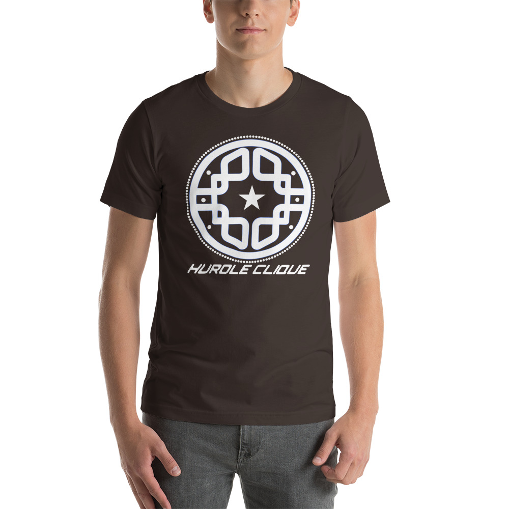 Hurdle Clique Kevin Young Men's T-Shirt, White Logo on MILLIONS Hurdle Clique Kevin Young Men's T-Shirt, White Logo