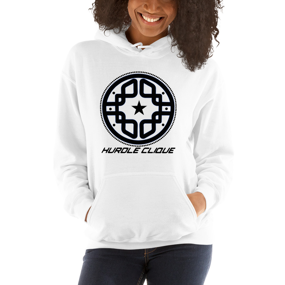 Hurdle Clique Kevin Young Hoodie, Black Logo on MILLIONS Hurdle Clique Kevin Young Hoodie, Black Logo
