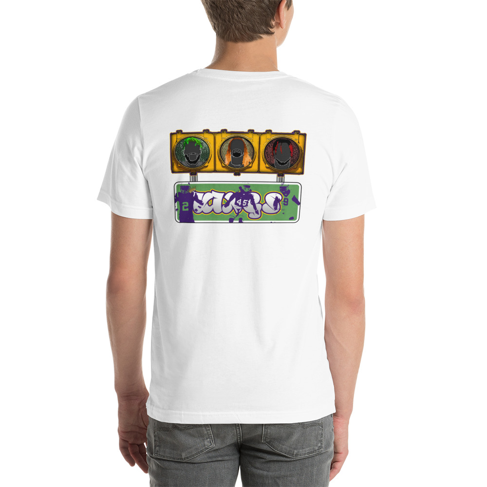 'LSU Kings Stoplight' by Jalen Mills x MAWI, Men's Tee
