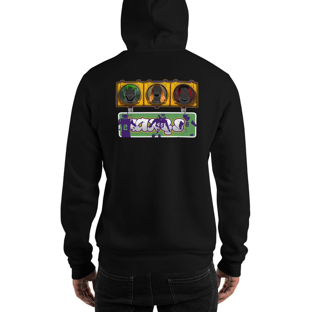 'LSU Kings Stoplight' by Jalen Mills x MAWI, Men's Hoodie