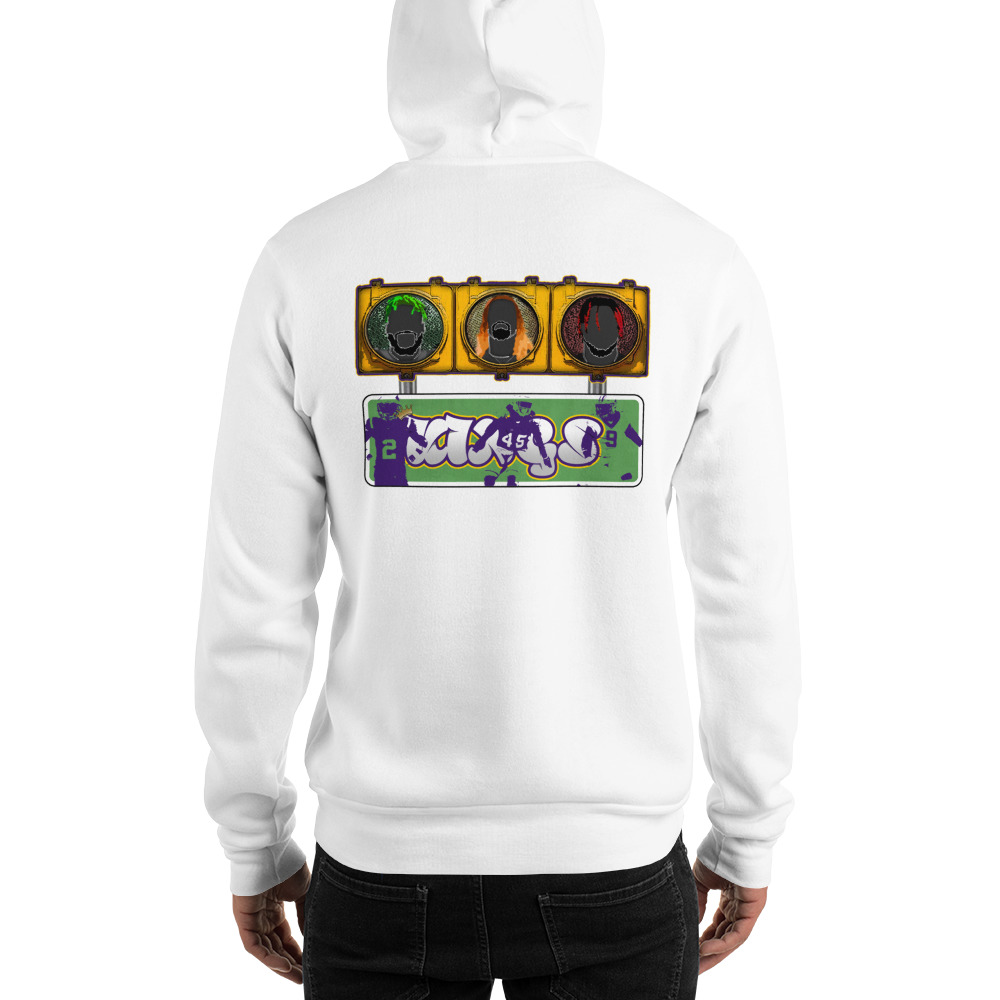 'LSU Kings Stoplight' by Kwon Alexander x MAWI, Hoodie on MILLIONS 'LSU Kings Stoplight' by Kwon Alexander x MAWI, Hoodie